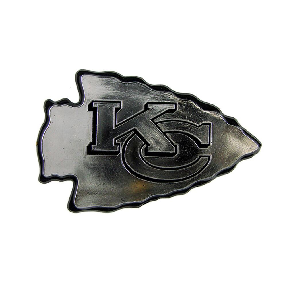 Auto Emblem NFL Kansas City Chiefs Car Decal Sticker Rear Badge Trunk Chrome New